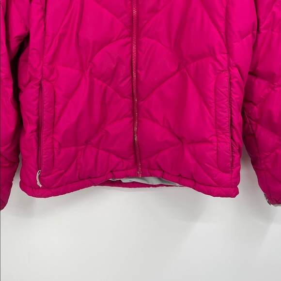 The North Face Women's Fuchsia 550 Down Quilted Puffer Jacket XL - Picture 4 of 13